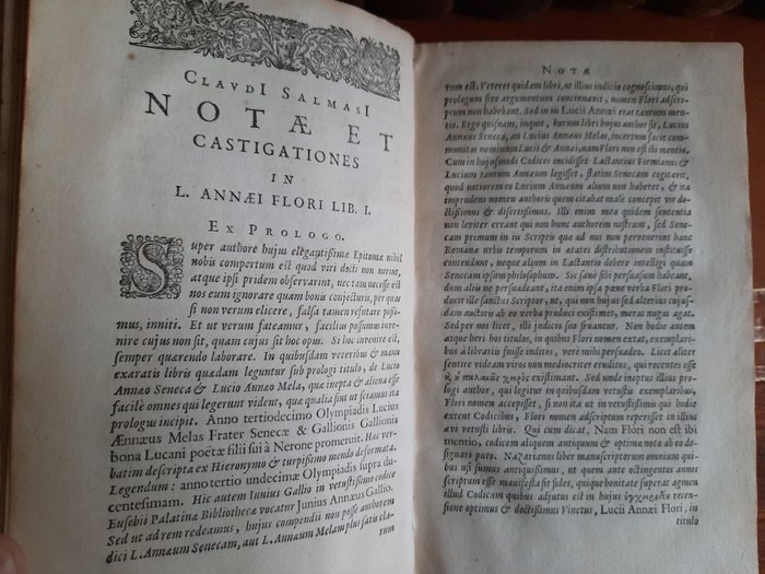 Lucii Annaei Flori (Lucius Annaeus Florus) - Historia Romanae Libri IV - 1655