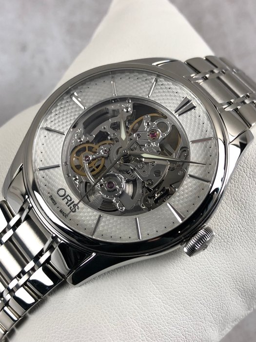 Oris - Artelier Translucent Skeleton Automatic - 01 734 7721 4051-07 8 21 88 - Mænd - 2011-nu