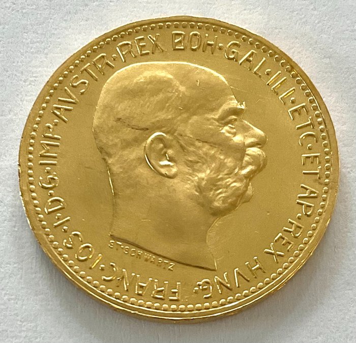 Østrig. 20 Corona 1915 - Franz Joseph I. (Neuprägung)