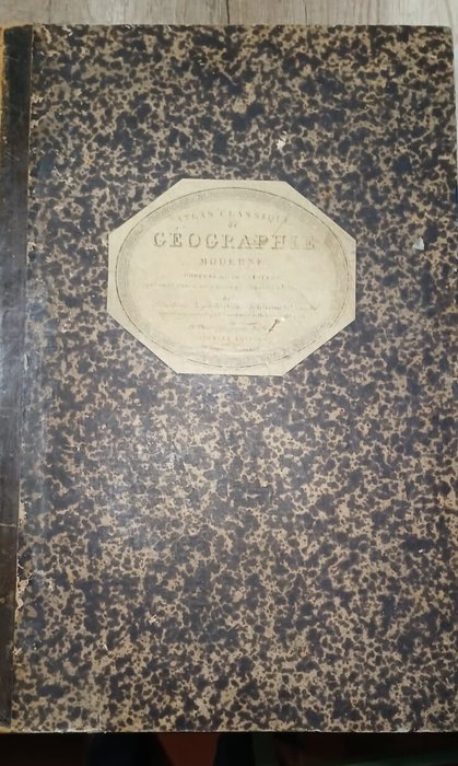 Ch. Piquet Geographe du Roi et Atlas du fonds de M. Brué - Atlas classique de Géographie moderne composé de 20 feuilles qui font partie de l'Atlas dedié à - 1844