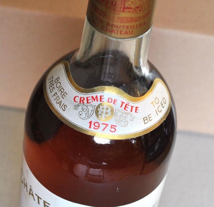 1975 Château Caillou "Crème de Tête" - Barsac, Sauternes 2ème Grand Cru Classé - 1 Flaske (0,75L)