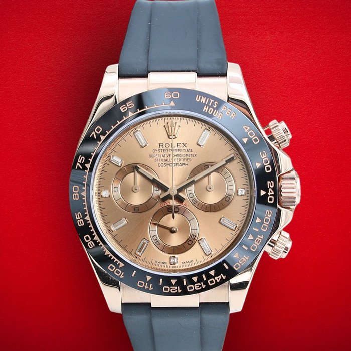 Rolex - Daytona - Sundust Baguette Diamonds Dial - 116515 - Mænd - 2011-nu