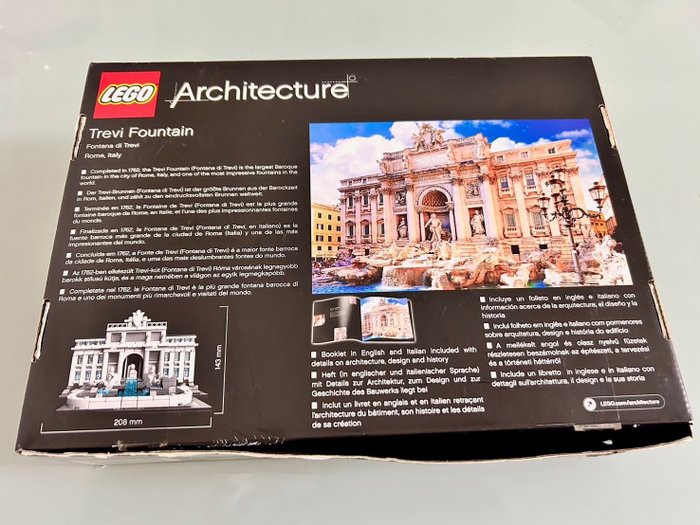 Lego - Architecture - 21020 - Trevi Fountain - 2020+