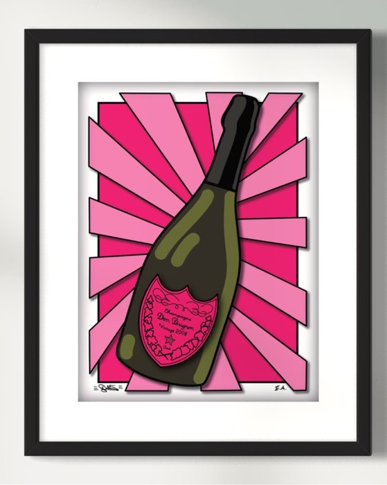 Louis Michel Krüger (1997) - DOM PERIGNON (PINK) (3D-Graphic)