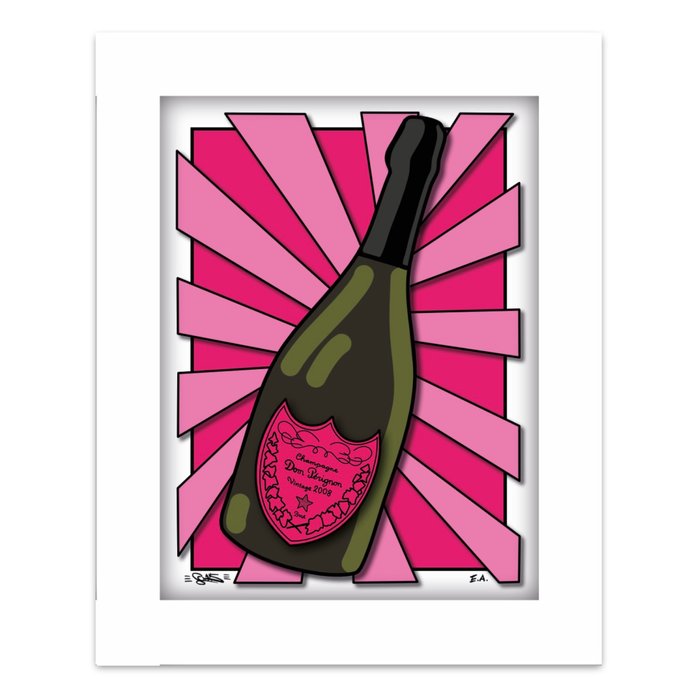 Louis Michel Krüger (1997) - DOM PERIGNON (PINK) (3D-Graphic)