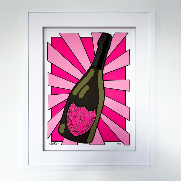 Louis Michel Krüger (1997) - DOM PERIGNON (PINK) (3D-Graphic)