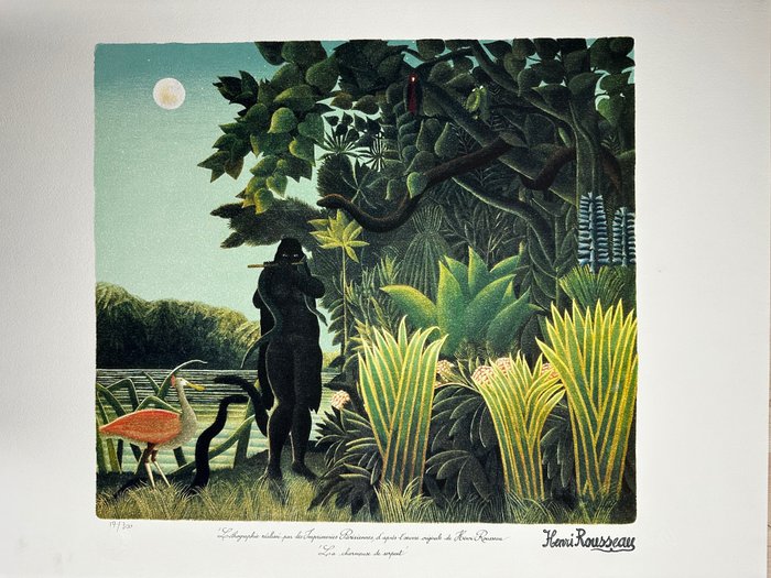 Henri Rousseau (1844-1910) - La charmeuse de serpent