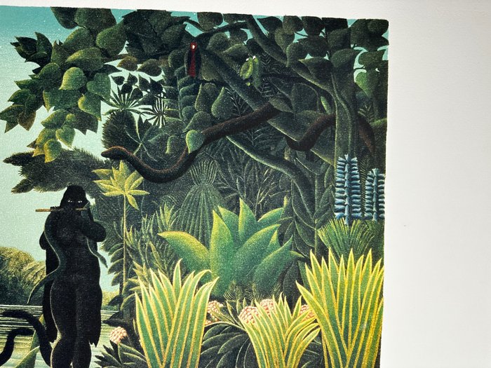 Henri Rousseau (1844-1910) - La charmeuse de serpent