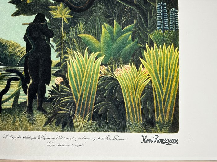 Henri Rousseau (1844-1910) - La charmeuse de serpent