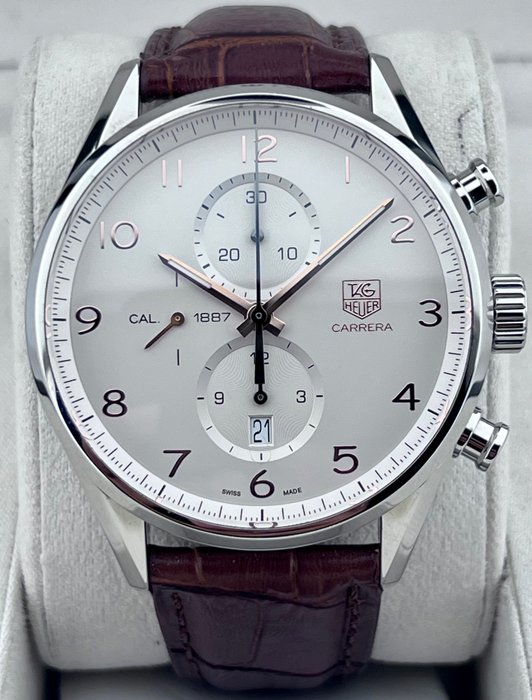 TAG Heuer - Carrera Heritage Calibre 1887 Automatic Chronograph - - CAR2012-0 - Mænd - 2011-nu