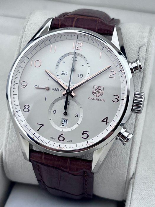 TAG Heuer - Carrera Heritage Calibre 1887 Automatic Chronograph - - CAR2012-0 - Mænd - 2011-nu