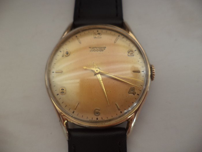 TISSOT vintage gold-plated - jumbo XXL - Ingen mindstepris - Mænd - 1950-1959