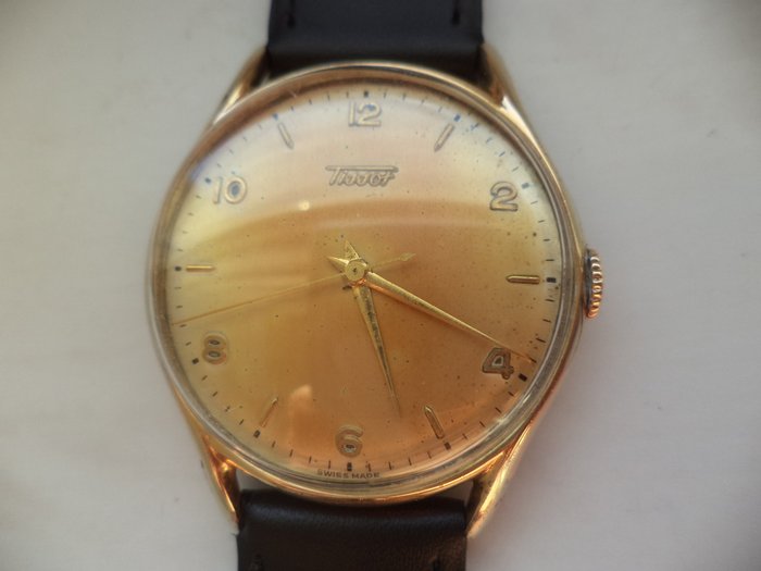 TISSOT vintage gold-plated - jumbo XXL - Ingen mindstepris - Mænd - 1950-1959