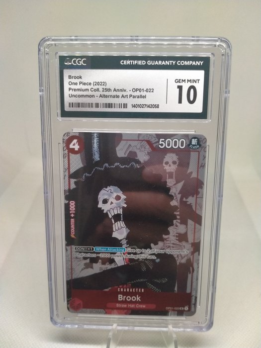 Konami - 6 Graded card - One Piece - CGC 10