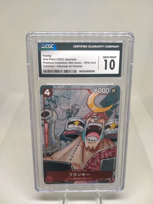 Konami - 6 Graded card - One Piece - CGC 10