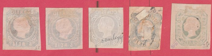 Portugal 1856/1862 - Selos D.Pedro V og D.Luis