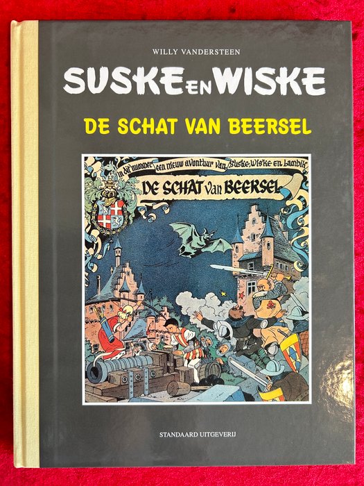 Suske en Wiske Middelkerke/Standaard uitgaven luxe - De schat van Beersel - 1 Album - Begrænset og nummereret udgave - 2001