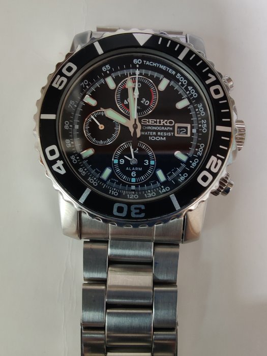 Seiko - Daytona - Ingen mindstepris - 7T62-0CV0 - Mænd - 2000-2010