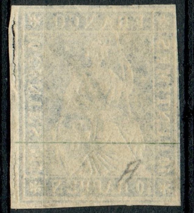 Schweiz 1852/1852 - Strubel Zumstein Nr. 23A.a / 23A1.b - dünnes Münchner Papier