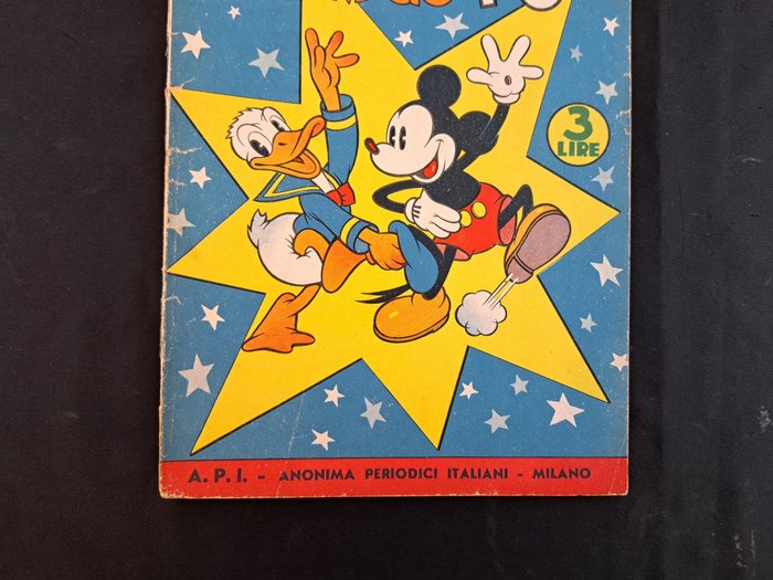 Topolino Paperino Almanacco 1939 - Completo del Castello degli Spaventi - 1 Comic - Første udgave - 1938