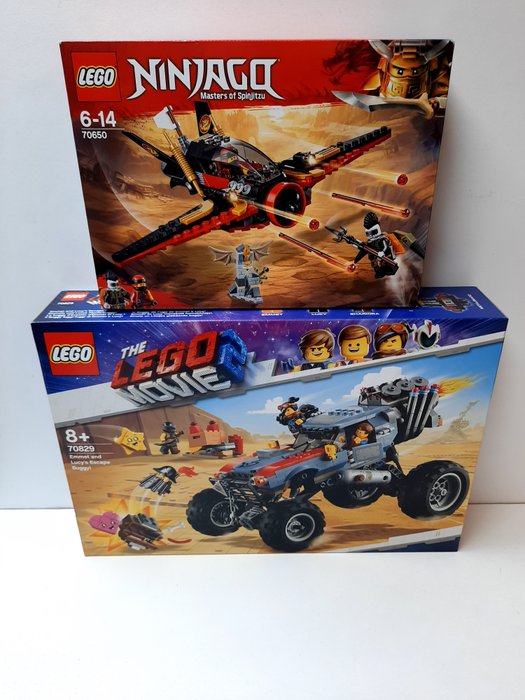 Lego - 70650+70829 - Destiny's Wing +2 Emmets en Lucy's Vlucht Buggy!