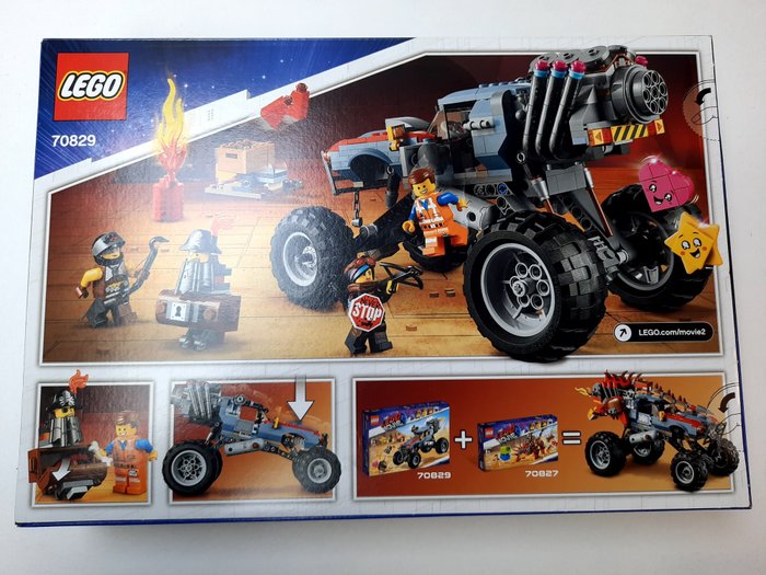 Lego - 70650+70829 - Destiny's Wing +2 Emmets en Lucy's Vlucht Buggy!