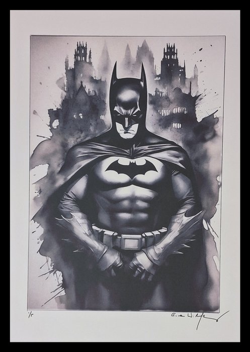 Batman - watercolor edition by Emma Wildfang - Large size