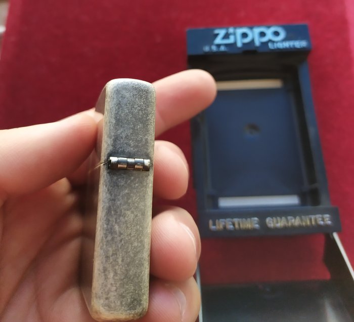 Zippo - 218 coast guard - Lighter - Forsølvet bronze