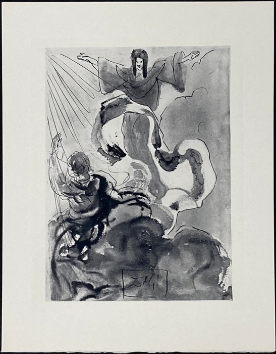 Salvador Dali (1904-1989) - Piccarda Donati - Divine Comedy