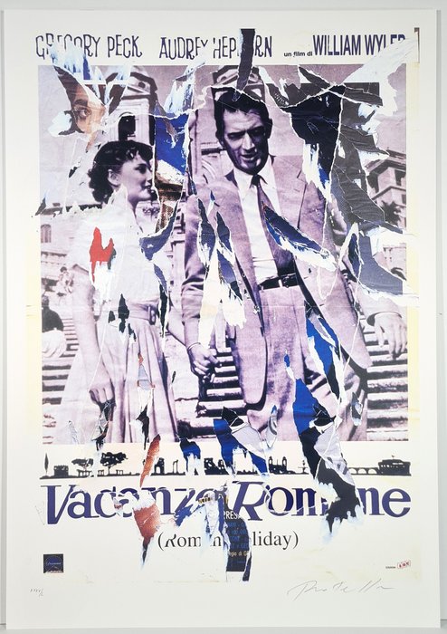 Mimmo Rotella (1918-2006) - Vacanze Romane (Roman Holiday)