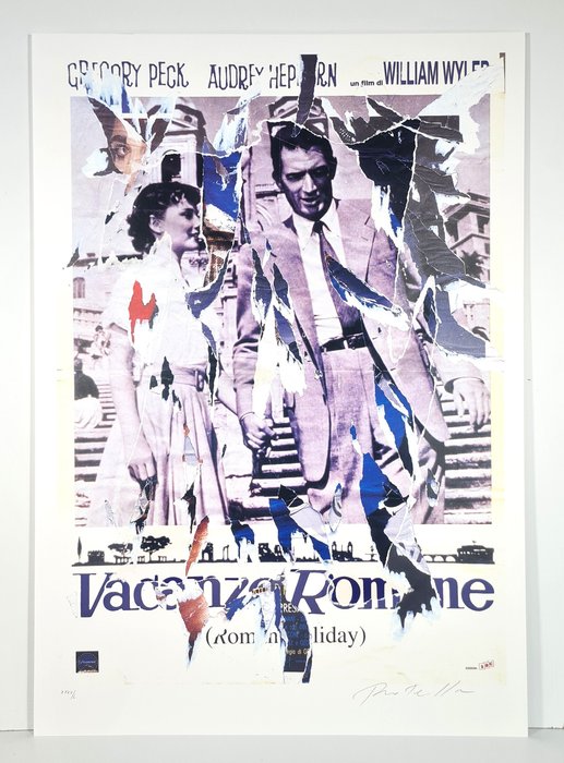 Mimmo Rotella (1918-2006) - Vacanze Romane (Roman Holiday)