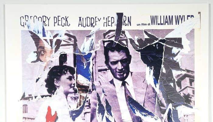 Mimmo Rotella (1918-2006) - Vacanze Romane (Roman Holiday)