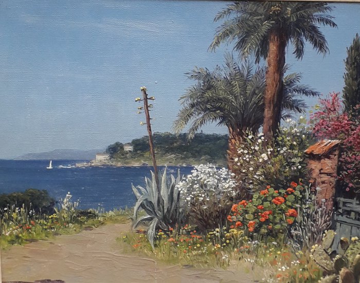 Daniël Been (1885-1967) - subliem mediterraan kustlandschap