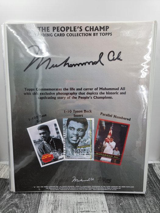 2021 Topps The People's Champ Muhammad Ali - 1 Complete Set - Næsten så god som ny (NM)