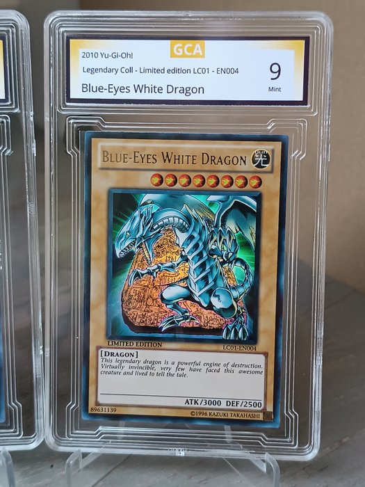 Konami - 3 Card - Blue-Eyes White dragon, Dark magician and Red-Eyes Black Dragon