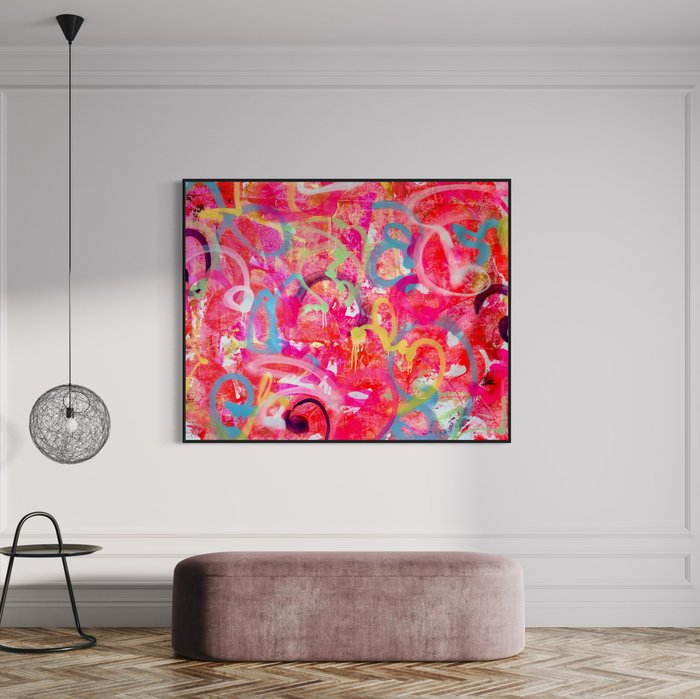 Timo Wedell (1994) - Barbie World Abstract - XXL · No Reserve