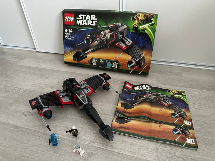 Lego - Star Wars - 75018 - Jek - 14's Stealth Starfighter - 1990-2000 - Europa