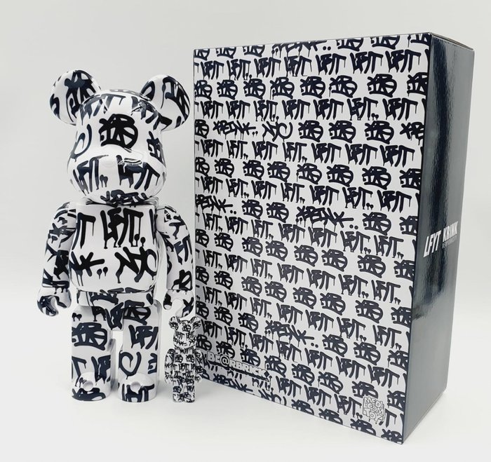 Medicom Toy Be@rbrick x LFYT × KRINK - LFYT x KRINK 400%  100% Bearbrick 2022