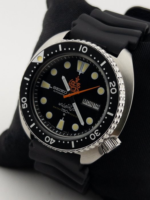 Seiko - Turtle diver-Iranian Royal Army sport - Ingen mindstepris - 6309-7040 - Mænd - 1980-1989