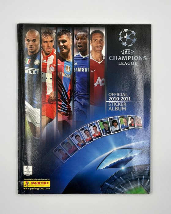 Panini - Champions League 2010/11 - Messi/Ronaldo/Zlatan/Modric - Complete Album