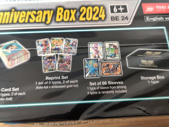 Dragon Ball - 2 Booster box - Super Masters Card Game - Premium 7th Anniversary Box 2024