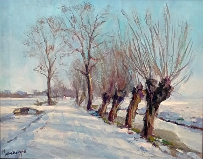 HMijnsbergen (1945) - Hollands Winterlanschap