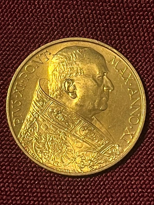 Vatikanstaten. Pio XI (1929-1939). 100 Lire 1932