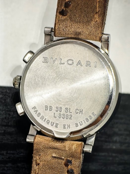 Bvlgari - automatic chronograph - BB 38 SL CH - Mænd - 2000-2010