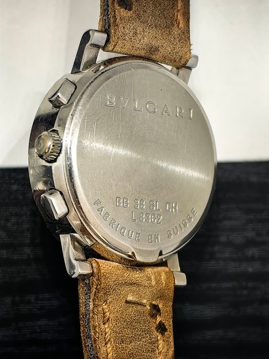 Bvlgari - automatic chronograph - BB 38 SL CH - Mænd - 2000-2010