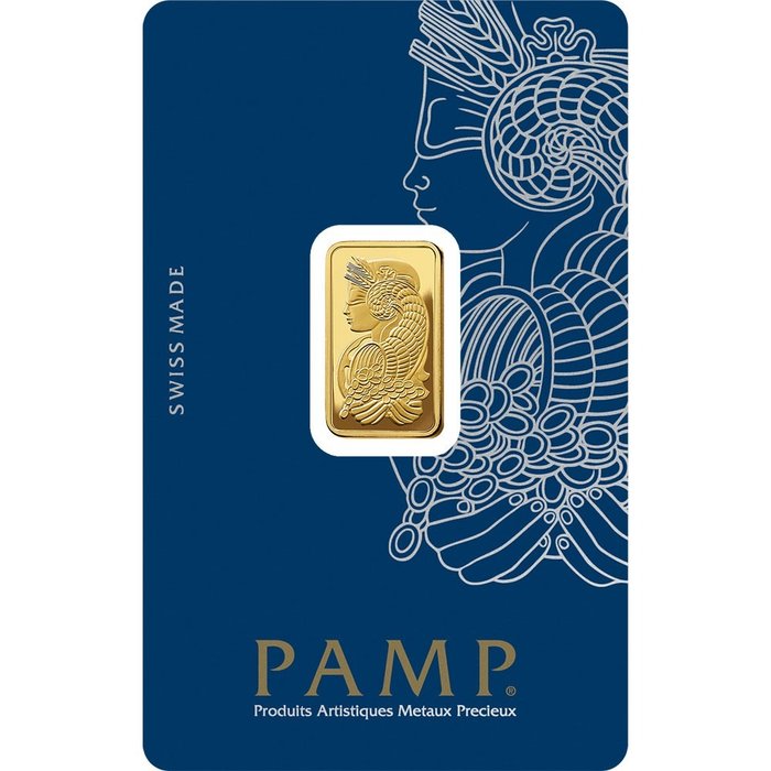 5 gram - Guld - .9999 - PAMP Suisse Lady Fortuna - Forseglet