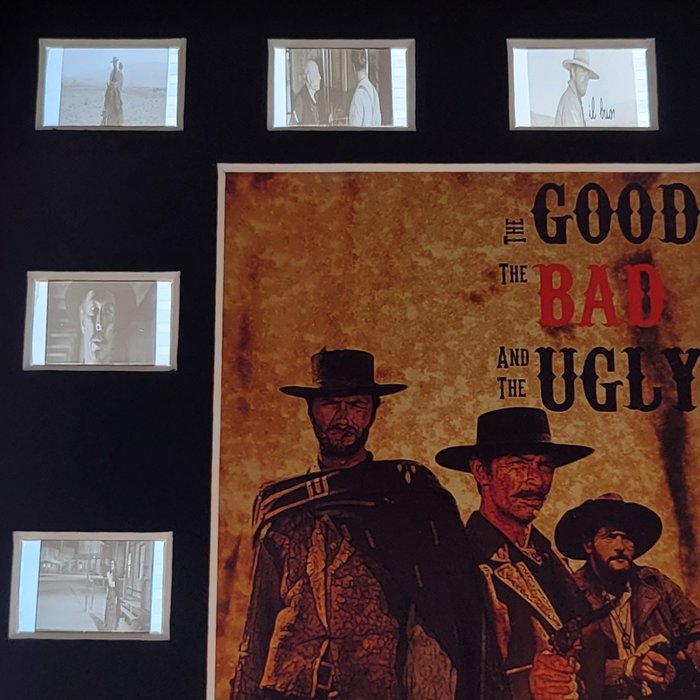 The Good, the Bad and the Ugly - Framed Film Cell Display with COA