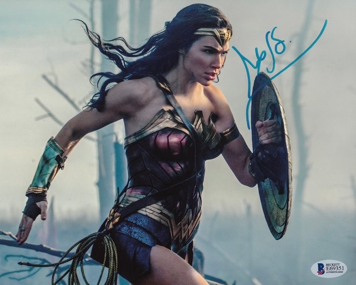 Wonder Woman - Signed by Gal Gadot (Wonder Woman)