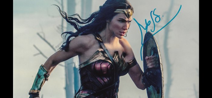 Wonder Woman - Signed by Gal Gadot (Wonder Woman)