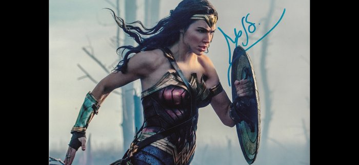 Wonder Woman - Signed by Gal Gadot (Wonder Woman)